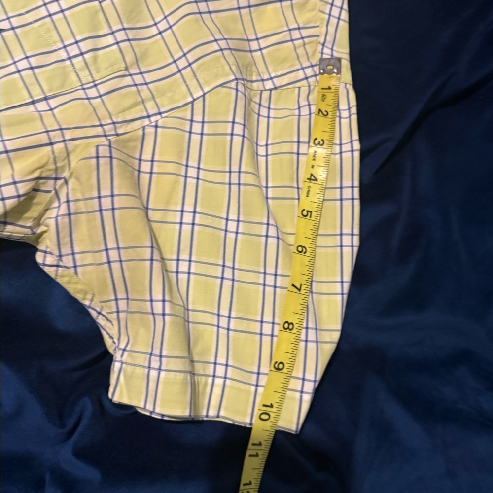 Nautica Yellow Checkered Men's Shirt - Picture 5 of 7